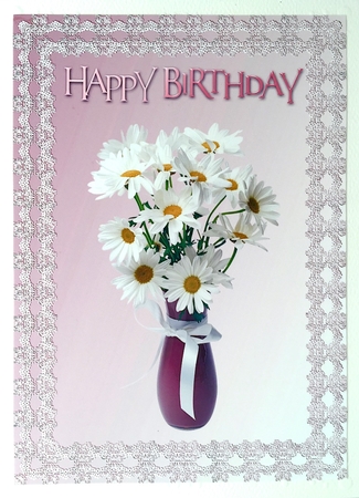 Pink Double Lace Paper by Elena Pavlova