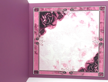 Pretty Flowers 8 x 8ins Insert 1 by Elena Pavlova