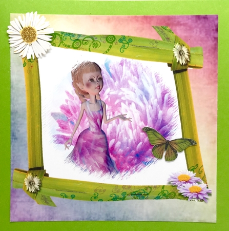 Fairy Flower Frames by Elena Pavlova