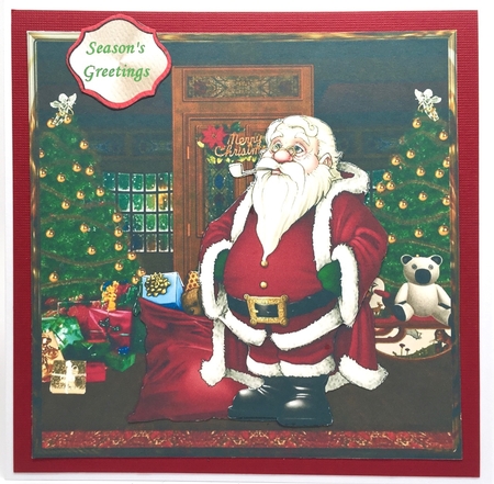 Santa's Job is Finished for This Year by Elena Pavlova