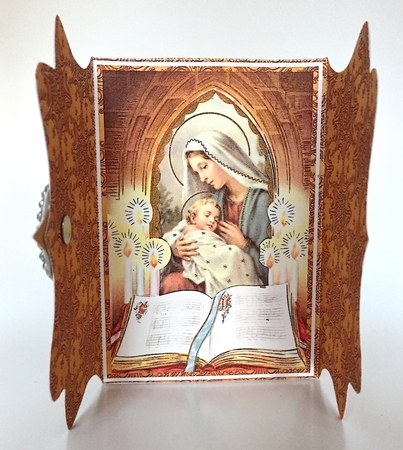 Mother Mary Vtea Buckle Bracket Mini Card Kit by Elena Pavlova