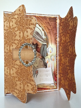Mother Mary Vtea Buckle Bracket Mini Card Kit by Elena Pavlova