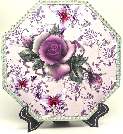 Purple Roses by Elena Pavlova
