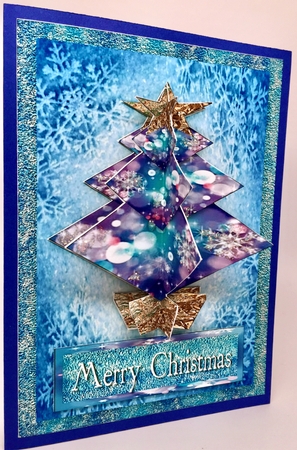3D 5x7 Christmas Tree by Elena Pavlova