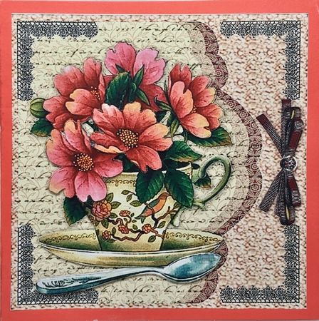 A Lovely Cup of Flowers by Elena Pavlova