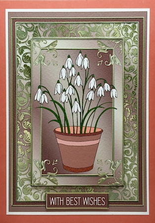 A Pot of Snowdrops by Elena Pavlova