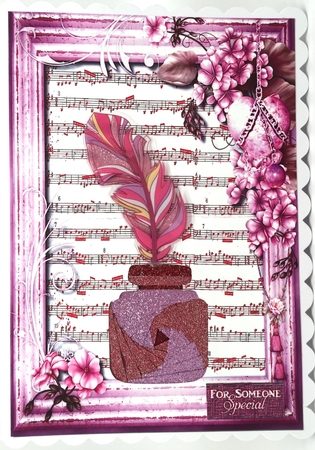 Vintage Frame Music Toppers 2 by Elena Pavlova