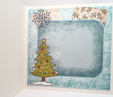 Santa and Tree Insert by Elena Pavlova