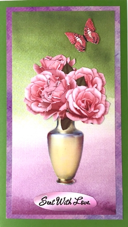 3D Vintage Roses by Elena Pavlova