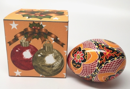 All in One Gift Box - Christmas Baubles by Elena Pavlova