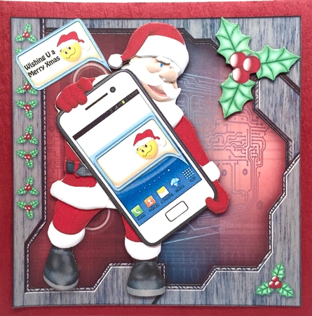 Smart Santa by Elena Pavlova