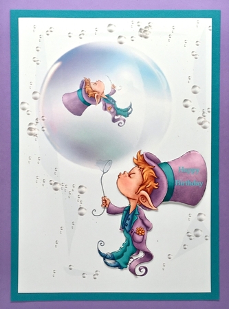 Blowing Bubbles by Elena Pavlova