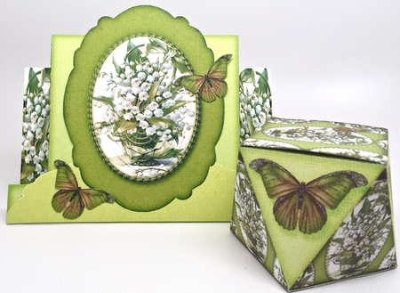 Stepper Card Lily of the Valley 218 by Elena Pavlova