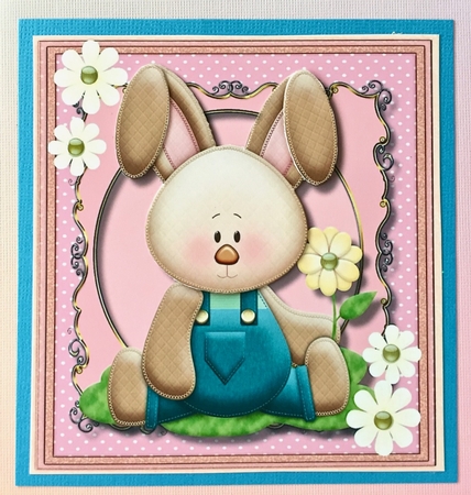 Little Rabbit in the Garden  by Elena Pavlova