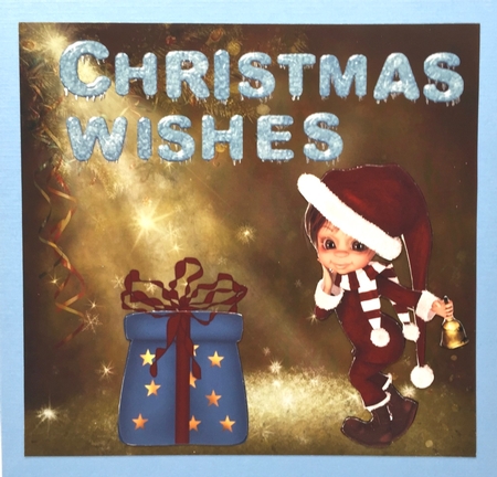 Christmas Candles Insert by Elena Pavlova