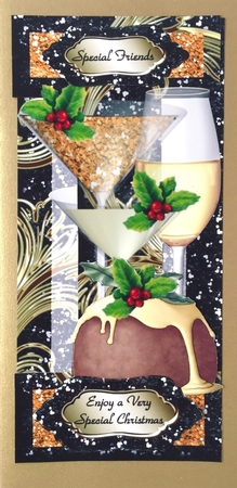 The Perfect Christmas Indulgence - Dl I Card by Elena Pavlova