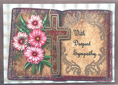 Sympathy Books Corsage & Cross by Elena Pavlova