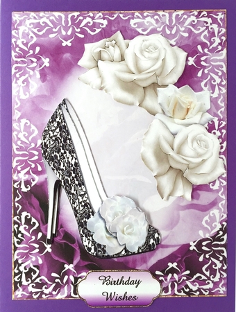 Shoes & White Roses by Elena Pavlova