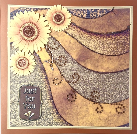 10 Golden Papers 8 x 8 by Elena Pavlova