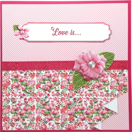 Pleated Floral Birthday Card Featured Gallery Photo