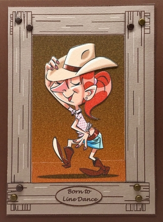 Born to Dance Cowgirl by Elena Pavlova