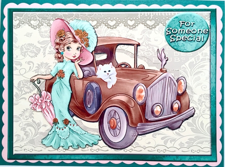 Mini Kit- Lovely Lady #5- For lots of occasions by Elena Pavlova