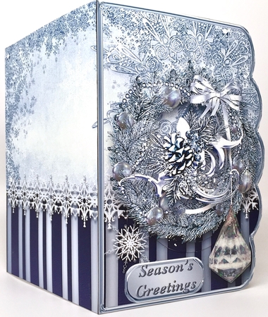 Winter Magic - Scallop Edged Card MIni Kit by Elena Pavlova