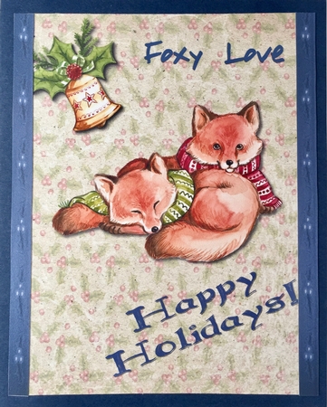 Christmas - Foxy Love by Elena Pavlova