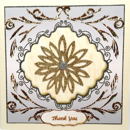Elegant Blank 7x7 Insert 7 by Elena Pavlova