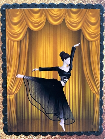 6 Ballet Dancer in Black Poser Tubes by Elena Pavlova