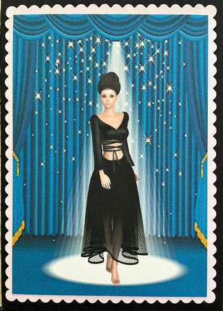 6 Ballet Dancer in Black Poser Tubes by Elena Pavlova
