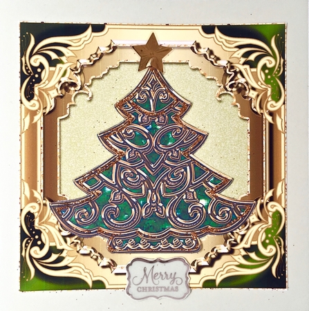 Beautiful Christmas Tree Embellishments Set 2 by Elena Pavlova