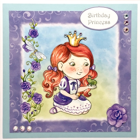 Birthday Princess and the Frog by Elena Pavlova