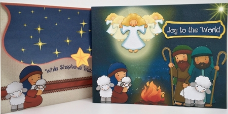 Away in a Manger  #2 Quick Card & Envelope Mini Kit by Elena Pavlova