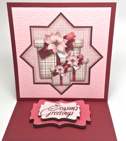 Star Card Topper Christmas Presents by Elena Pavlova