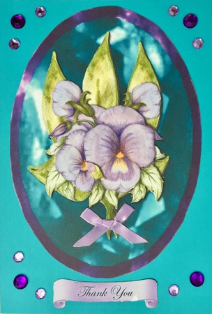 Floral - Pansy Jewel - Various by Elena Pavlova