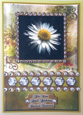 Birthstone and Birth Flower - April by Elena Pavlova