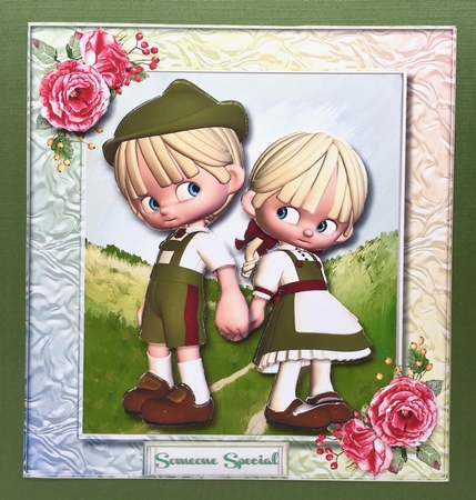 Cute Gumdrop Kids , Jack and Jill  by Elena Pavlova