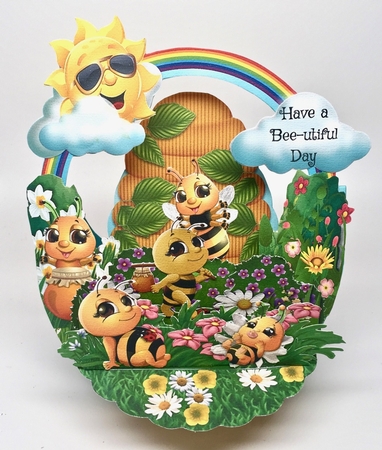 Whats the Buzz? Rock the Shelf Card & Gift Bag Kit by Elena Pavlova