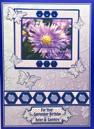 Birthstone and Birth Flower - September by Elena Pavlova