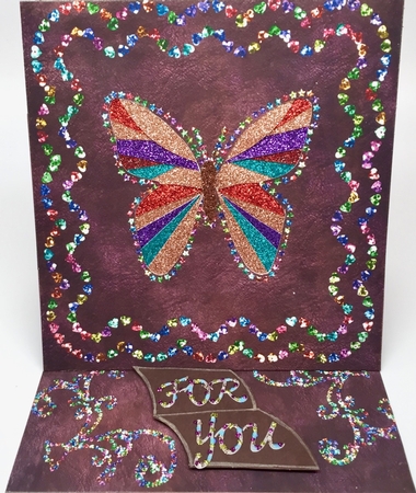 Rainbow sequin elements by Elena Pavlova