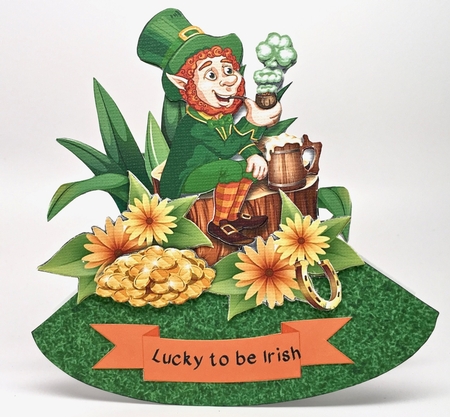 Top O The Mornin  Mini Rocker Card Kit by Elena Pavlova