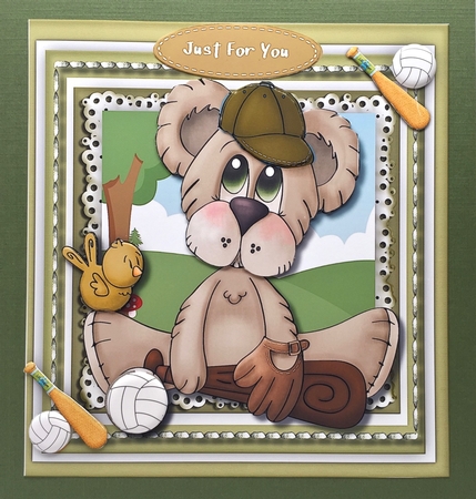 Baseball Bear and his Cap 4 by Elena Pavlova