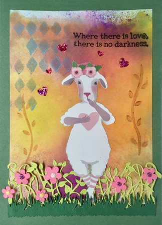 Happy Lamb by Elena Pavlova