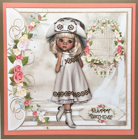 Sweet Little Coffee and Cream Card Mini Kit by Elena Pavlova