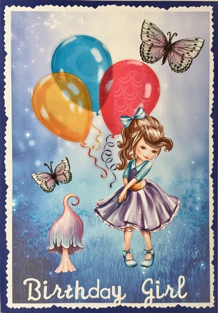 Little Ladies 2 Watercolour Cut-Outs by Elena Pavlova