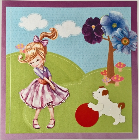 Little Ladies 2 Watercolour Cut-Outs by Elena Pavlova