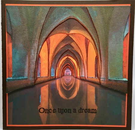 Reflections - As Above So Below 5 -  Decoupage + Insert & Tag by Elena Pavlova