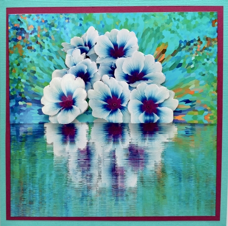 Reflections - As Above So Below 10b - Decoupage + Insert & Tag by Elena Pavlova
