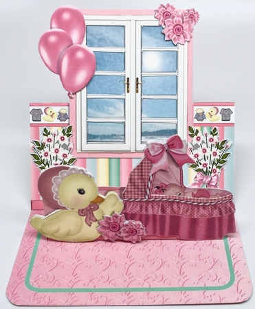 WINDOWS ON THE WORLD - New Baby Girl by Elena Pavlova